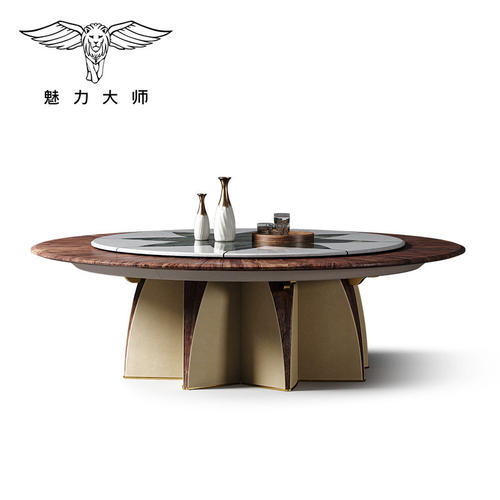 魅力大师级莲花电动餐桌