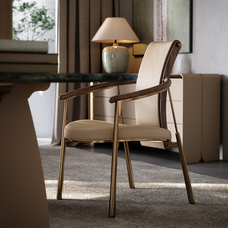 TAZA意式轻奢主人椅别墅