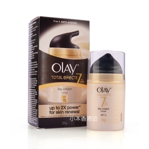 小本家 olay/玉兰油 7重多效修护霜50g SPF15 保湿滋养面霜 包邮
