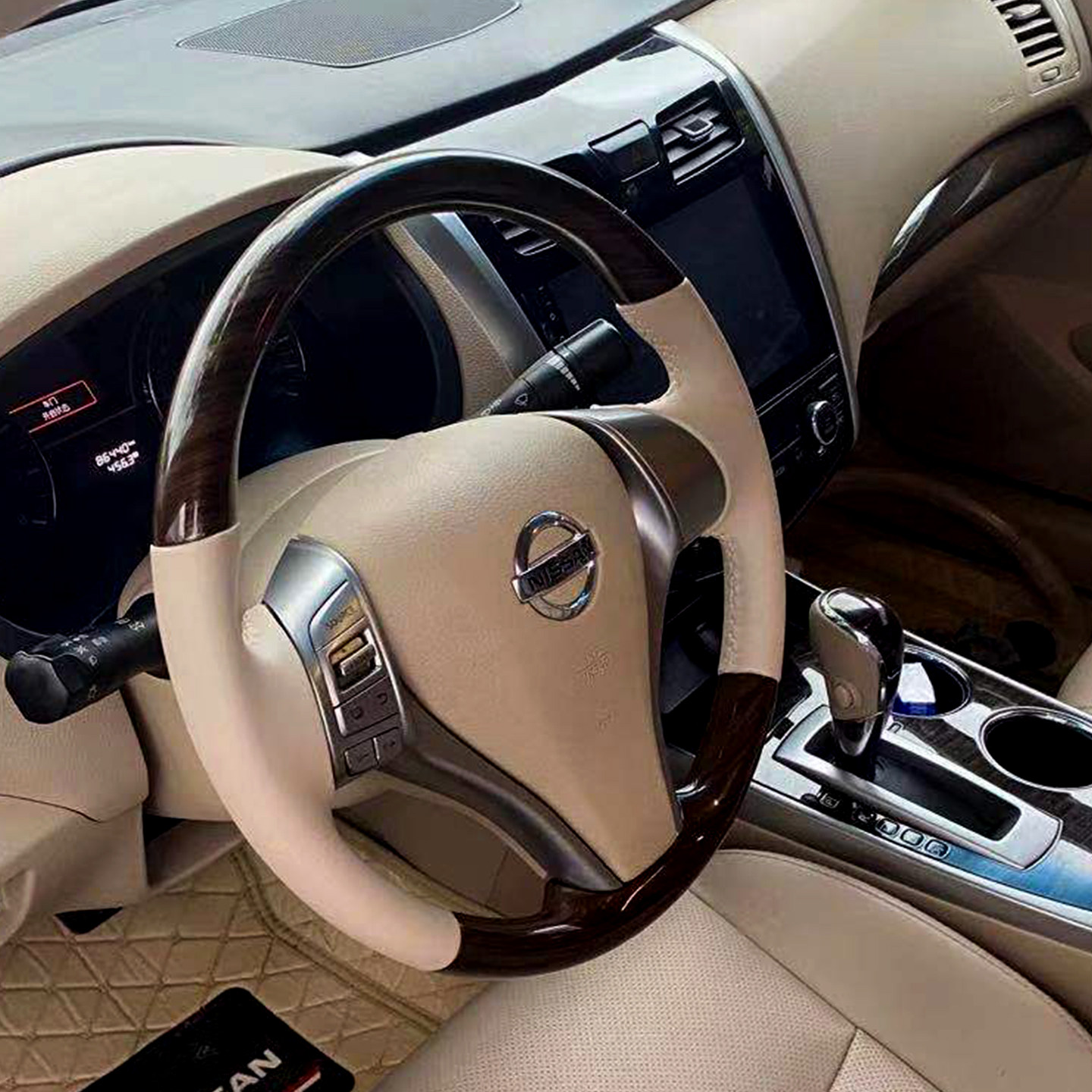 日产天籁方向盘桃木加工改装内饰翻新包皮厂家直销,汽车零部件/养护/美容/维保,方向盘,淘宝优惠券,粉丝福利购,淘宝优惠卷