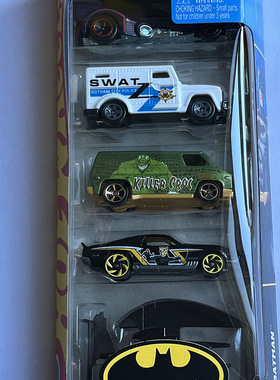 26新风火轮火辣小跑车五辆装火柴盒合金小车玩具套盒1806/C1817