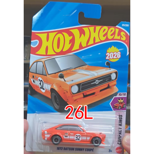 风火轮新批次火辣小跑车