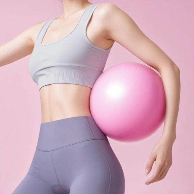 盆底肌普拉提瑜伽小球成人专用健身训练加厚防爆女士塑形美体锻炼