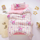 幼儿园被子三件套秋冬季 牛奶绒宝宝入园午睡被芯褥儿童六件套床品