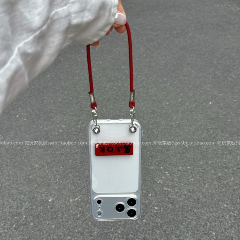 新款ins风马上OK喜庆支架壳华为mate80手机壳适用nova15透明p80手拎绳p70pro外壳带支架保护畅享70套mate70软