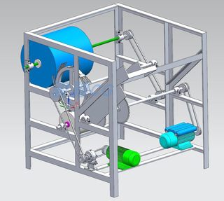 3d机械设计自动化瓶子处理设备CATIA/UG软件工业模型图纸