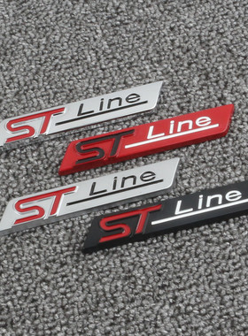 适用于锐际高配STline侧标福克斯锐界探险者改装翼子板车标贴