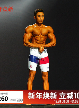 [IFBB进击的鸭鸭同款]BLUESFLY限量健体比赛裤男子速干健身短裤