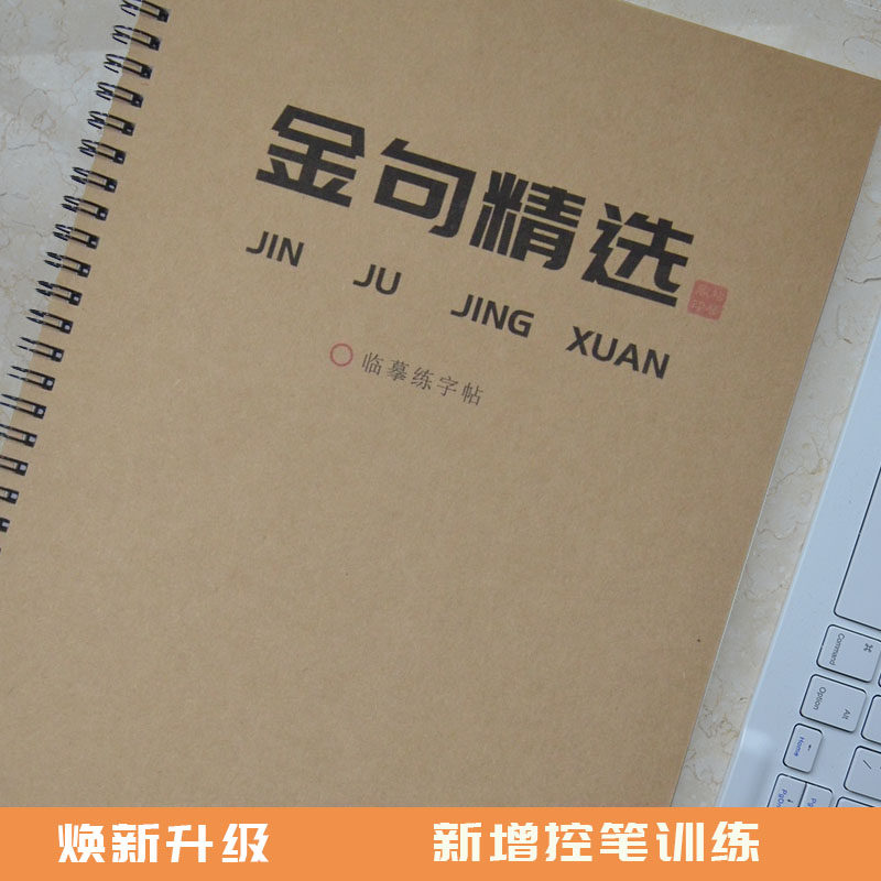 金句精选素材硬笔字帖高中生学生楷书正楷行楷字体钢笔临摹练字本