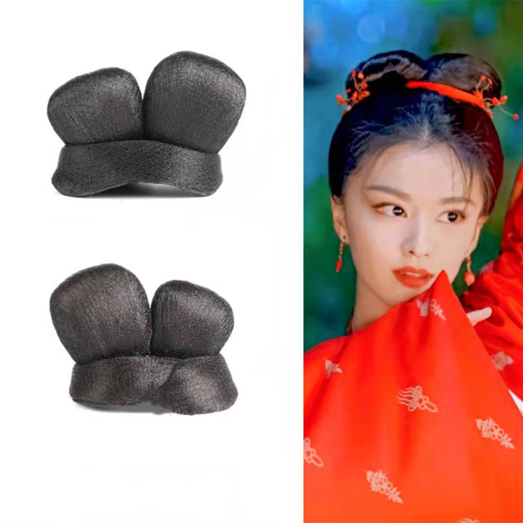 古装发包新款造型假发清平乐古风高温丝发髻发梳发夹复古专业发饰