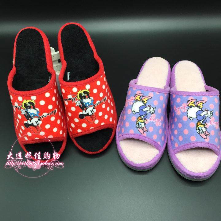 瑕疵日本按摩脚底缓解疲劳出口黛茜鸭家居地板拖鞋高跟鞋