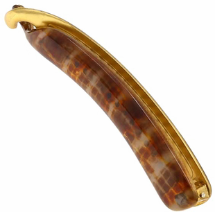 美国代购Camila Paris法国法式醋酸发夹马尾夹香蕉夹新多色琥珀色