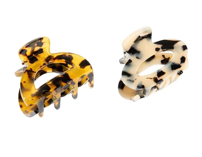 法式风醋酸长方形弹簧夹