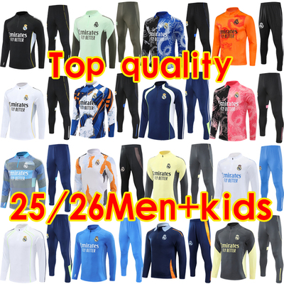 Real Madrid Training suit MBAPPE VINI JR Men Kids Tracksuit