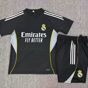 25-26 Real Madrid training uniform football Kids kit Jerseys