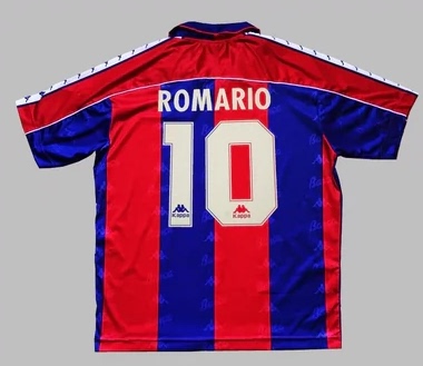 Retro 92 95 Barcelona Stoichkov KOEMAN Vintage Jersey