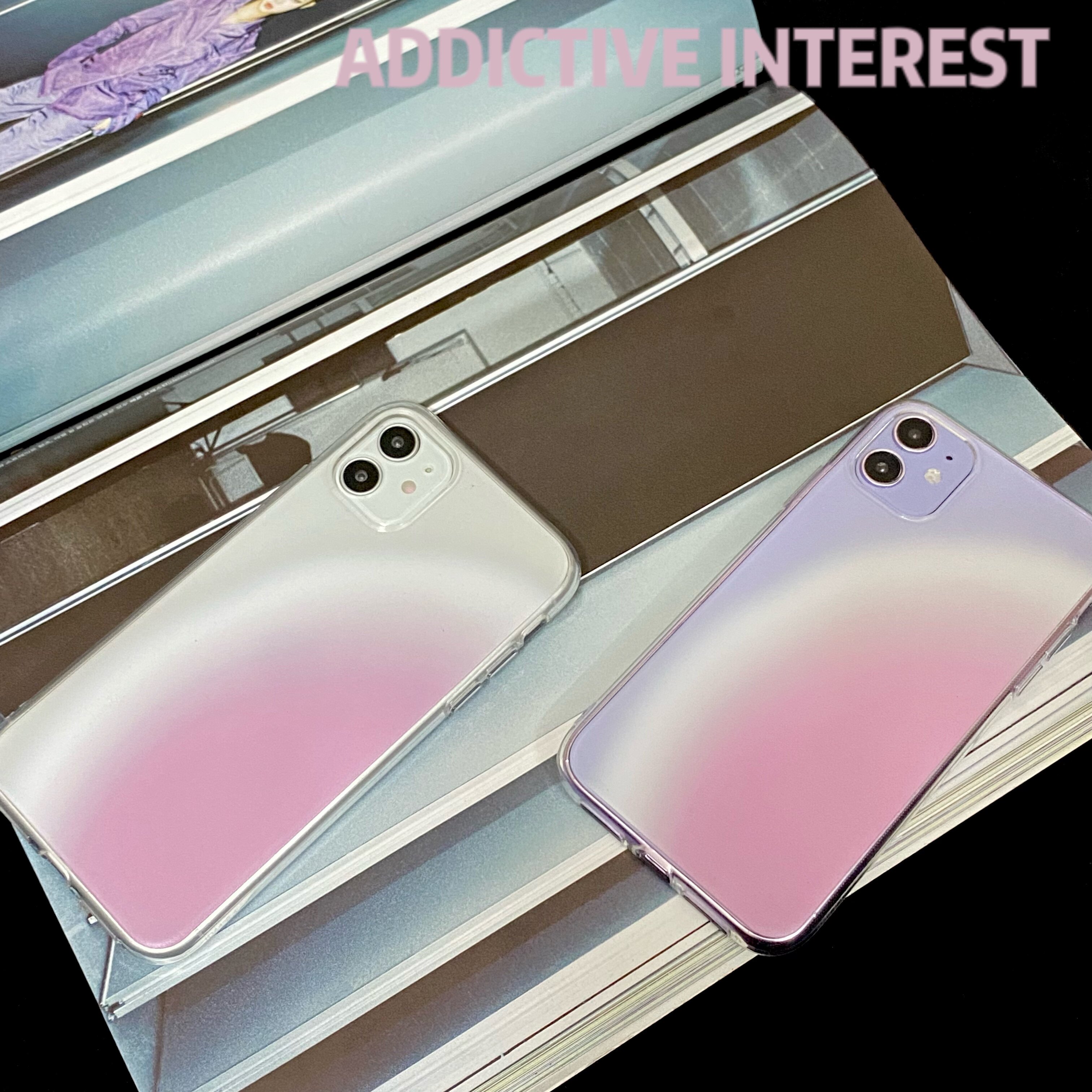 粉晕染渐变手机壳适用苹果16/15/14promax华为iphone11TUP透明壳vivo荣耀红米/三星/魅族/小米14plus一加Reno