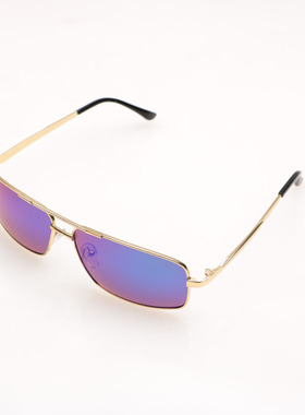 水银明星款复古风炫彩偏光眼镜