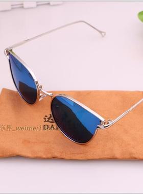 水银明星款复古风炫彩偏光眼镜