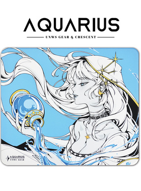 诡道竞技 CRESCENT 水瓶座 电竞鼠标垫井上PORON超软底材亲肤