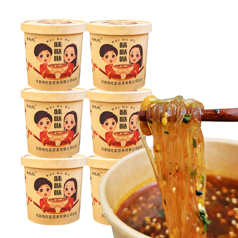 味哒哒酸辣粉加餐夜宵方便速食品