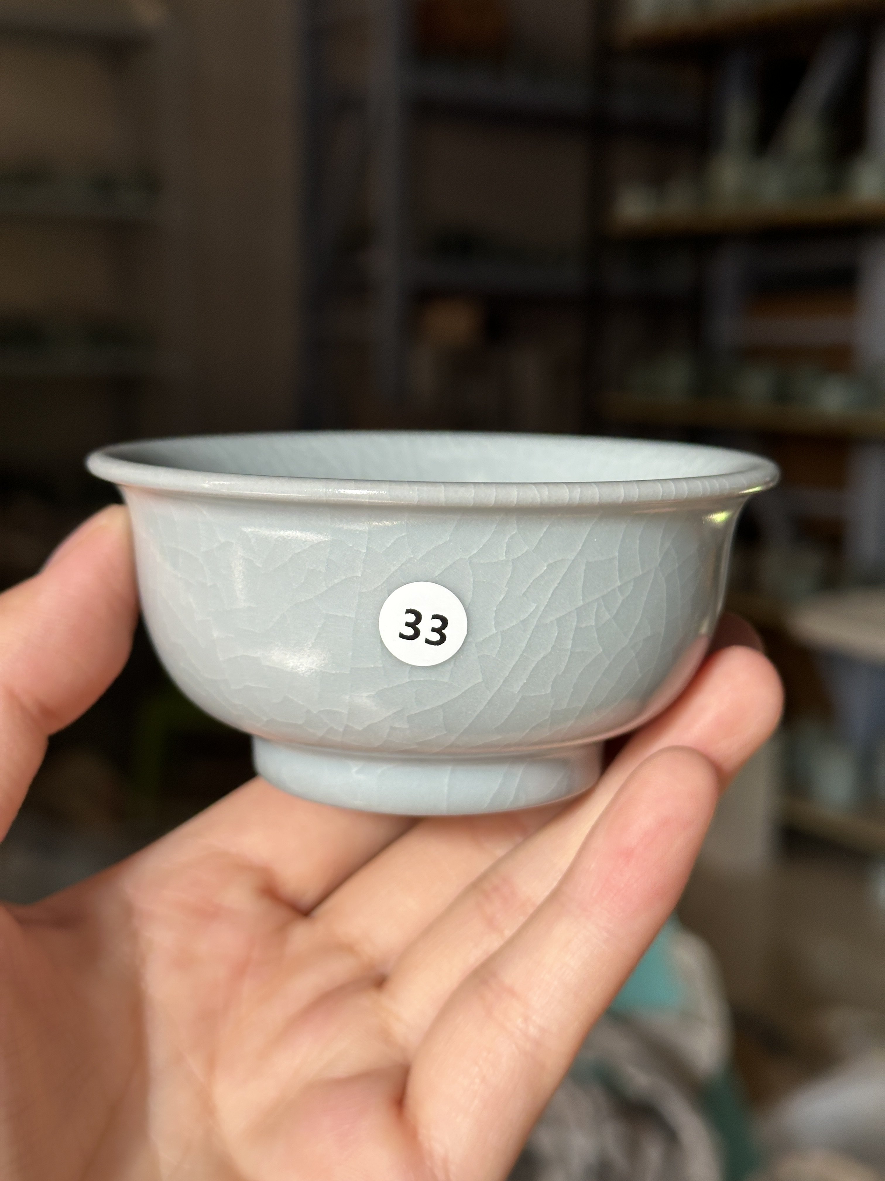 33号 一物一拍 清凉寺仿古月茶杯
