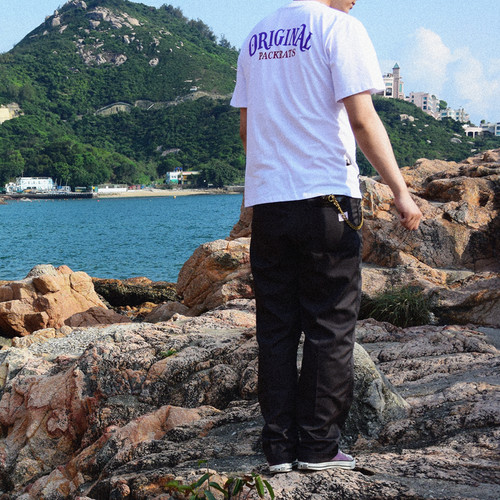 美式复古工装裤咖啡色男裤