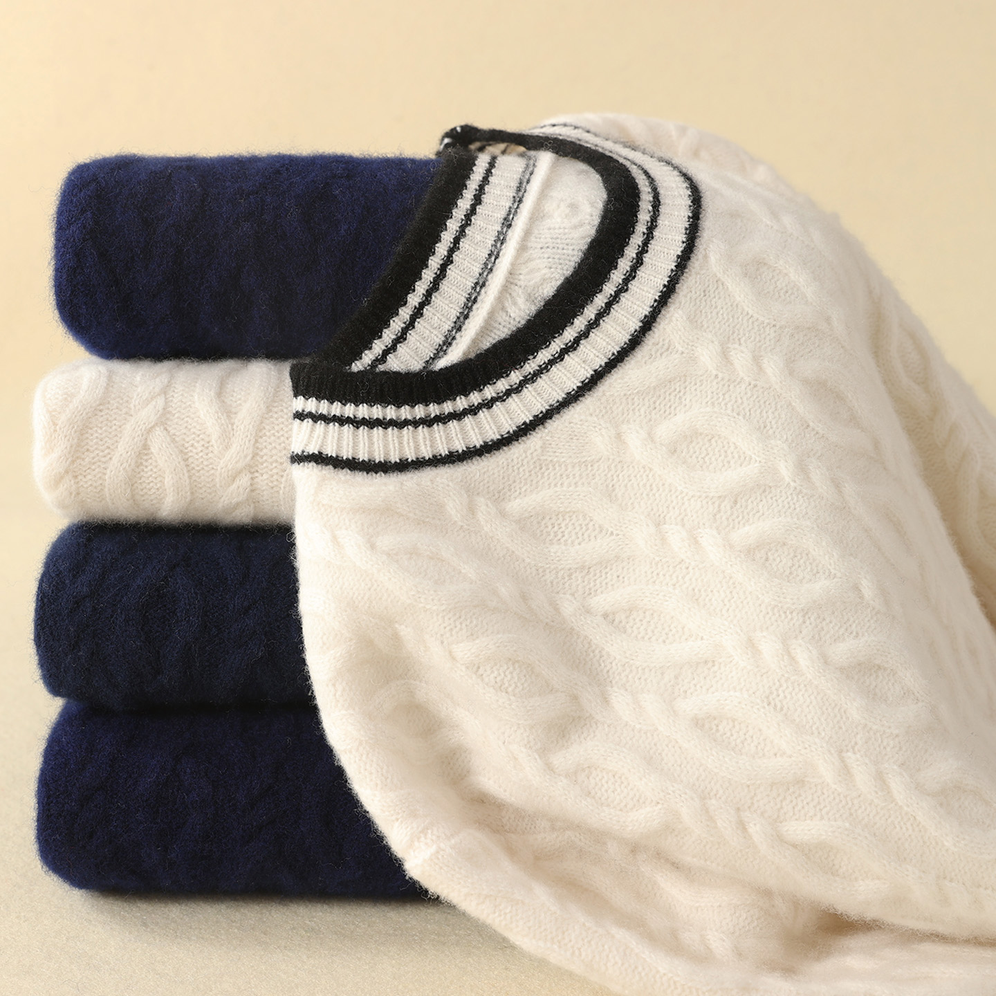 特价促销只限今天加厚羊绒衫男