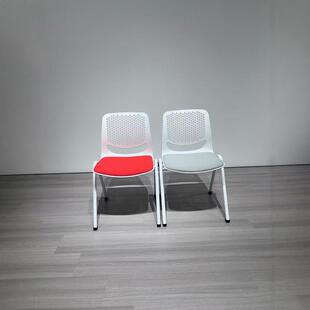塑胶壳培训椅学生椅会议椅可堆叠落无扶手现代简约椅子佛山