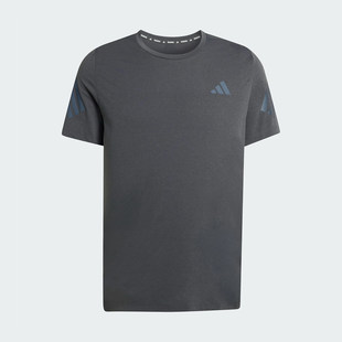 Adidas阿迪达斯2026年新款男士时尚休闲运动透气短袖T恤KS5039