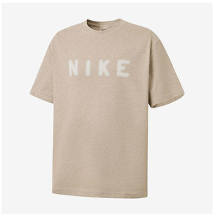 Nike耐克圆领套头针织短袖T恤新款透气舒适男短袖T恤IV2642-223