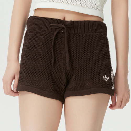 Adidas阿迪达斯三叶草女CROCHETSHORTS运动短裤KE0197