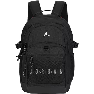 NIKE耐克Jordan户外旅行书包运动休闲黑色双肩包II6455-010