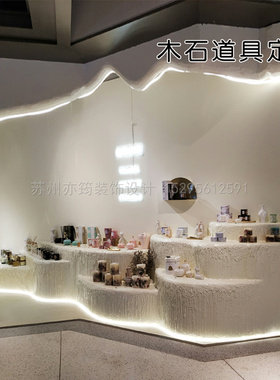 多层复古创意造型服装陈列地台