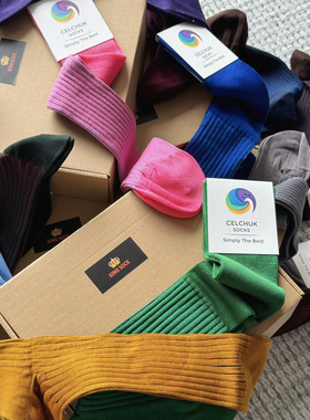 CELCHUK/VICCEL盲盒中筒，5双，款式颜色随机，总价值640