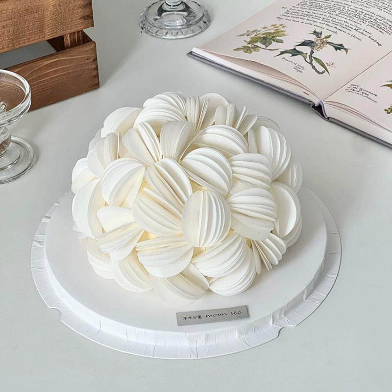 网红威化纸蛋糕装饰品糯米纸花朵圆片成品灯笼果生日节日烘焙配件