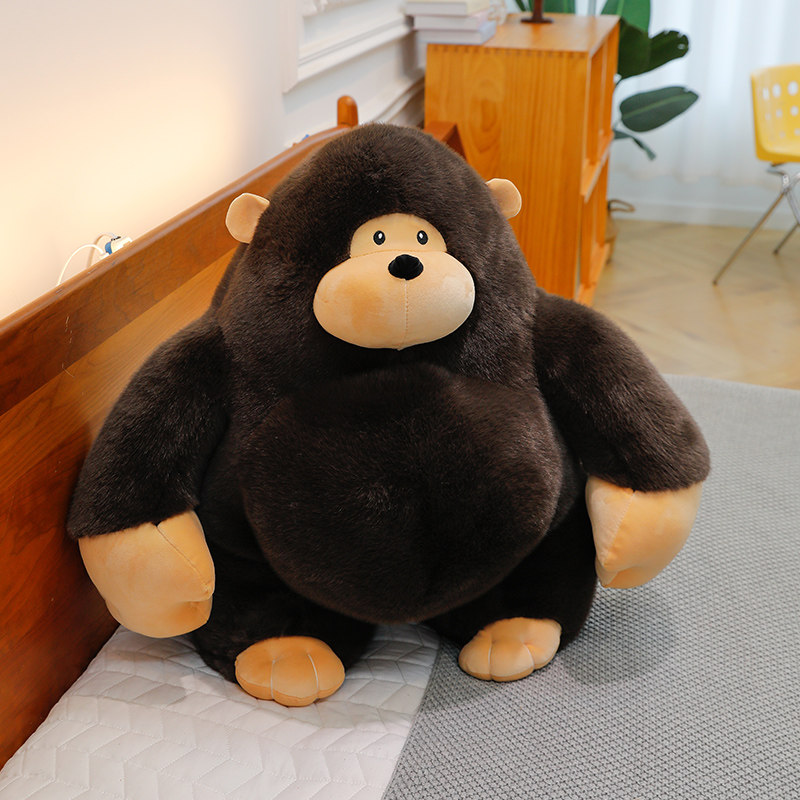 可爱大猩猩毛绒公仔趴趴动物玩偶布娃娃男生款睡觉抱枕生日礼物女,玩具/童车/益智/积木/模型,毛绒/玩偶/公仔/布艺类玩具,淘宝优惠券,粉丝福利购,淘宝优惠卷