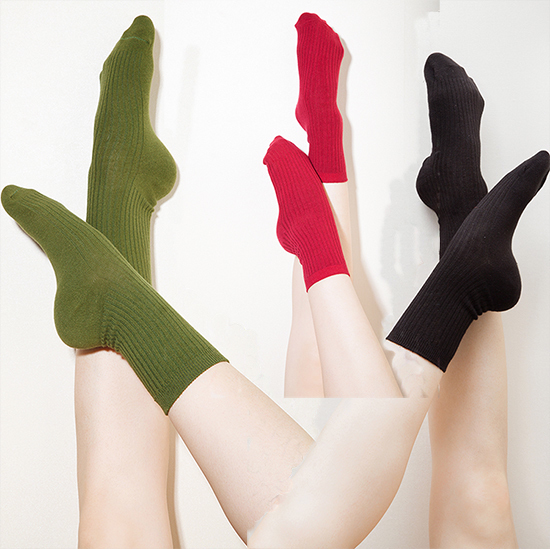 现代舞女款袜子高筒现代舞袜子纯棉防滑爵士舞袜练功舞蹈袜瑜伽袜