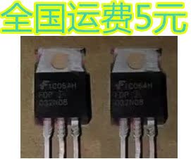 进口拆机原字 FDP032N08 032N08 TO-220/大电流 质量保证