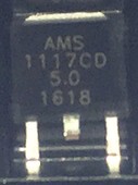 买1份发5个 AMS1117CD-5.0V 贴片TO-252 AMS1117-5.0
