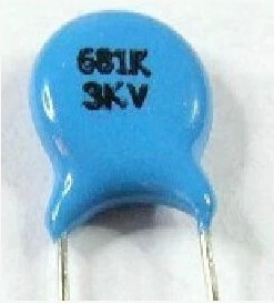 买1份发10个 全新原装 瓷片电容 3KV681K 681 680P 0.68NF