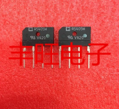 全新原装 RS405M 4A500V 整流桥堆扁桥 DIP-4