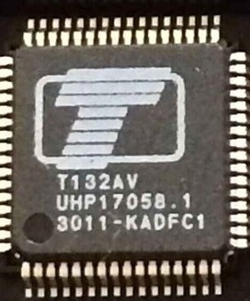 原装 T132AV 屏驱动芯片/车载芯片 T132AV LQFP-64 质量保证