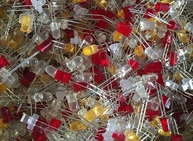 5MM混装LED灯 混杂LED灯 发光灯 发光二极管【500个=8.8元】