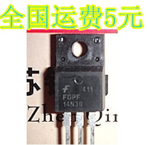 原装进口拆机 FDPF14N30 14A/300V MOS管场效应管