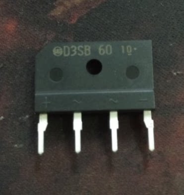 单相整流桥 D3SBA60 D3SB60 全新原装 3A600V 质量保证