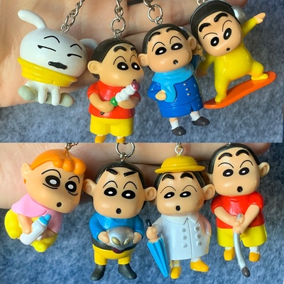 蜡笔小新钥匙扣野原动感超人