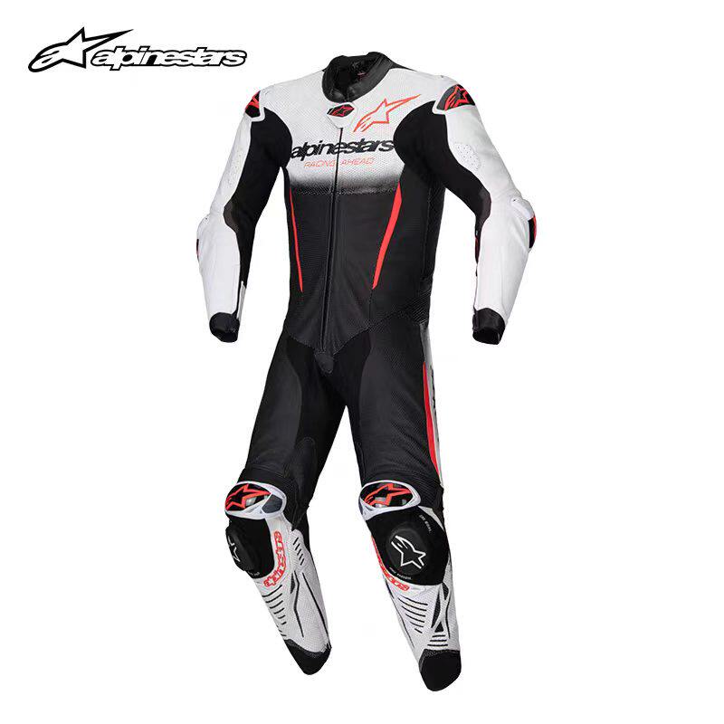 A星赛道连体皮衣GP - R7专业防摔赛车服男士机车骑行服3150125