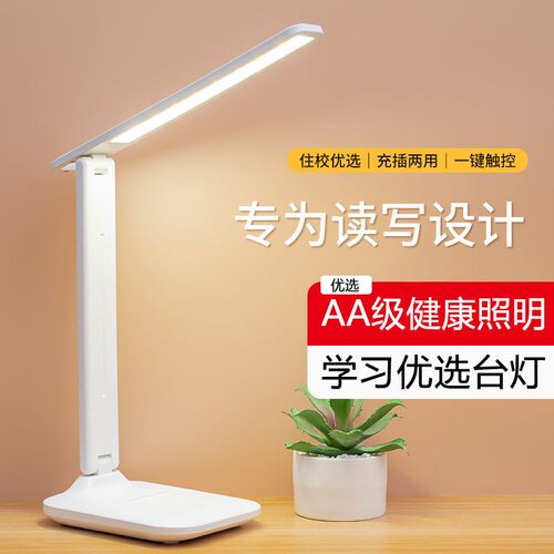 LED儿童护眼学习台灯可充电插电