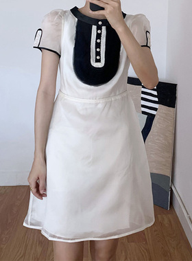 清仓特卖夏季高端女装不退换桑蚕丝连衣裙短袖显瘦洋气高品质裙子